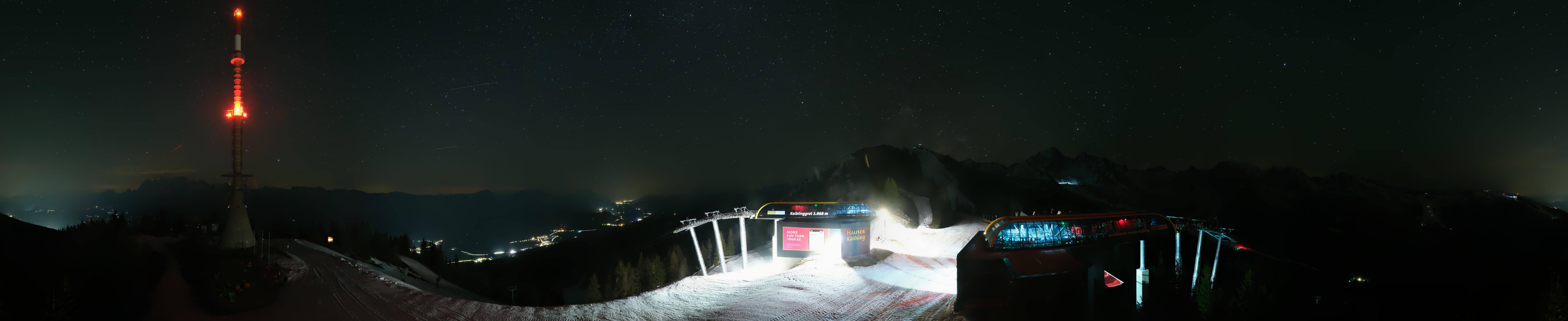 Archived image Webcam 360 degree Panoramic view Hauser Kaibling