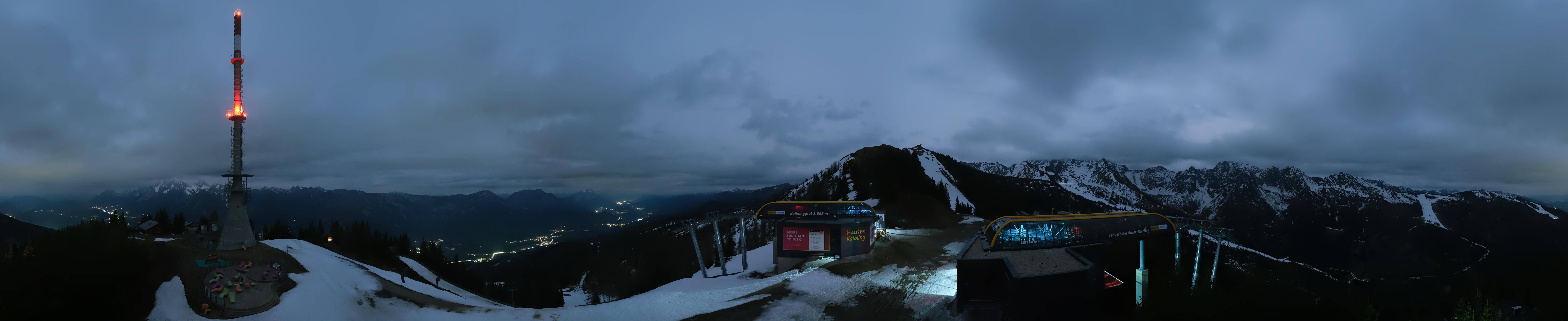 Archived image Webcam 360 degree Panoramic view Hauser Kaibling