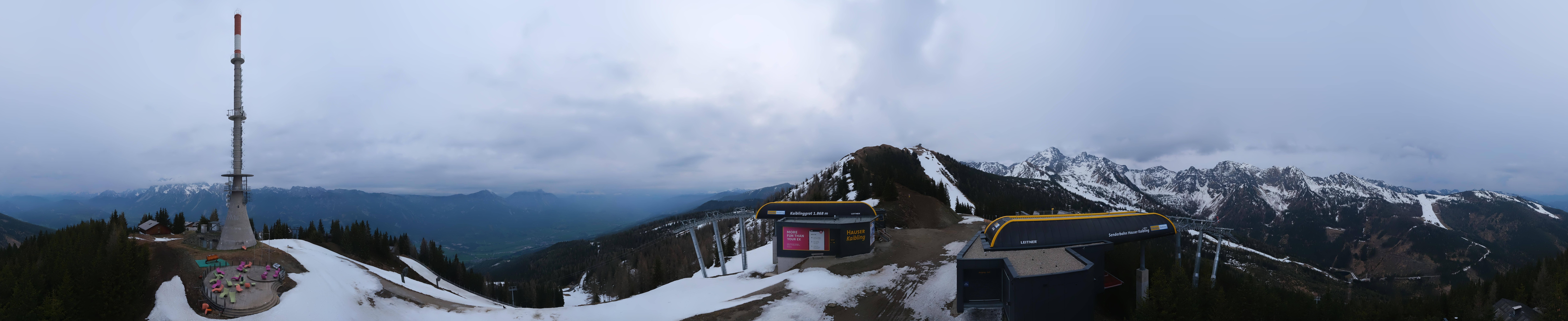 Archived image Webcam 360 degree Panoramic view Hauser Kaibling