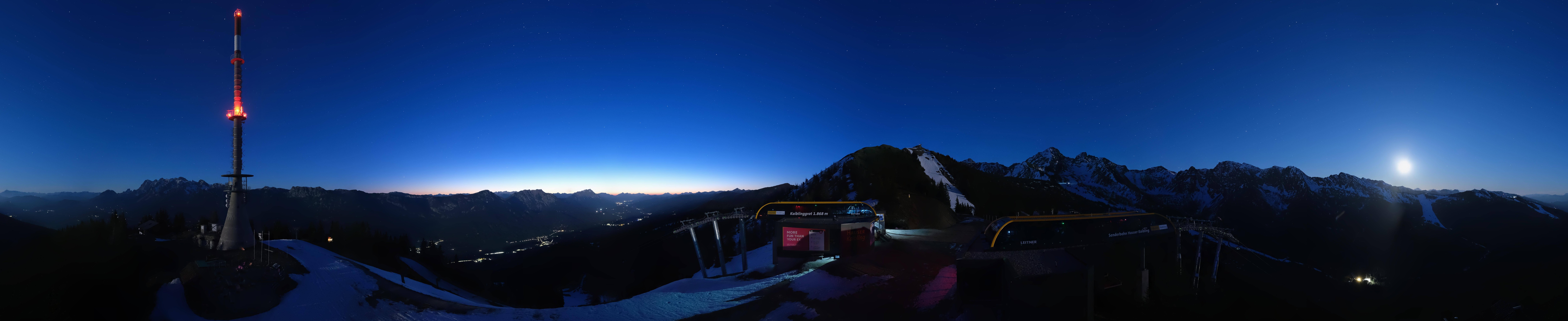 Archived image Webcam 360 degree Panoramic view Hauser Kaibling