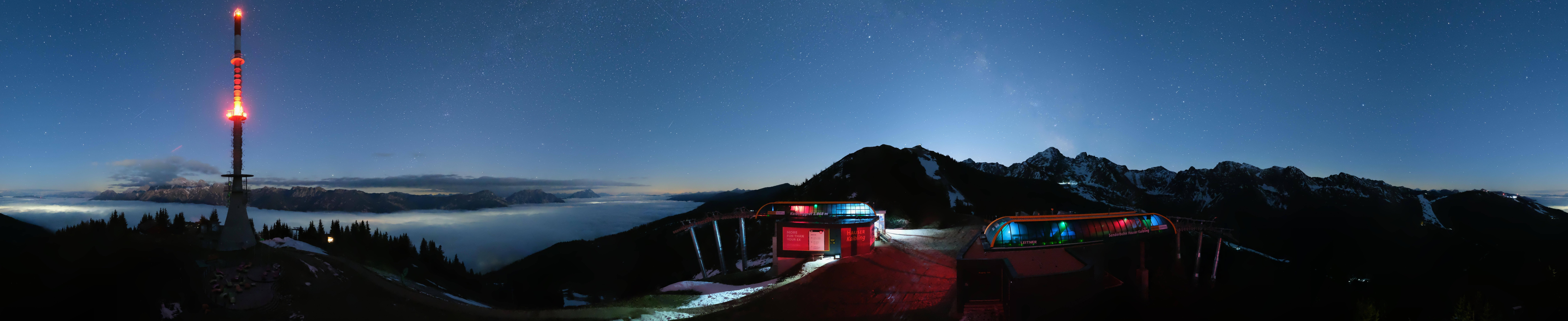 Archived image Webcam 360 degree Panoramic view Hauser Kaibling