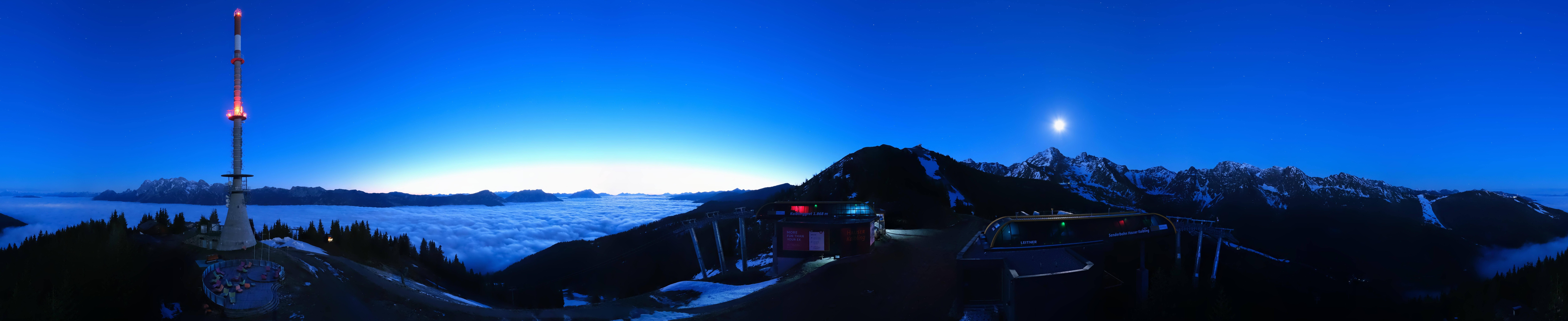 Archived image Webcam 360 degree Panoramic view Hauser Kaibling