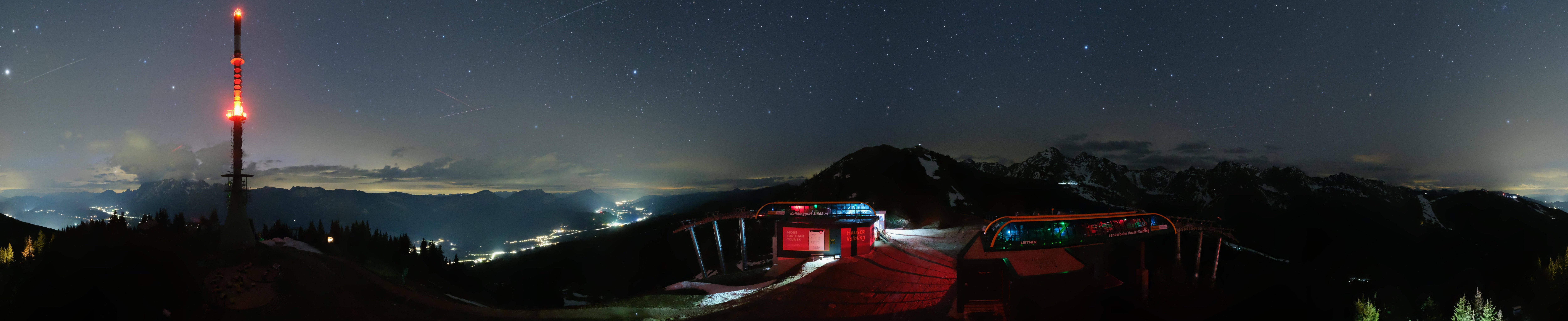 Archived image Webcam 360 degree Panoramic view Hauser Kaibling