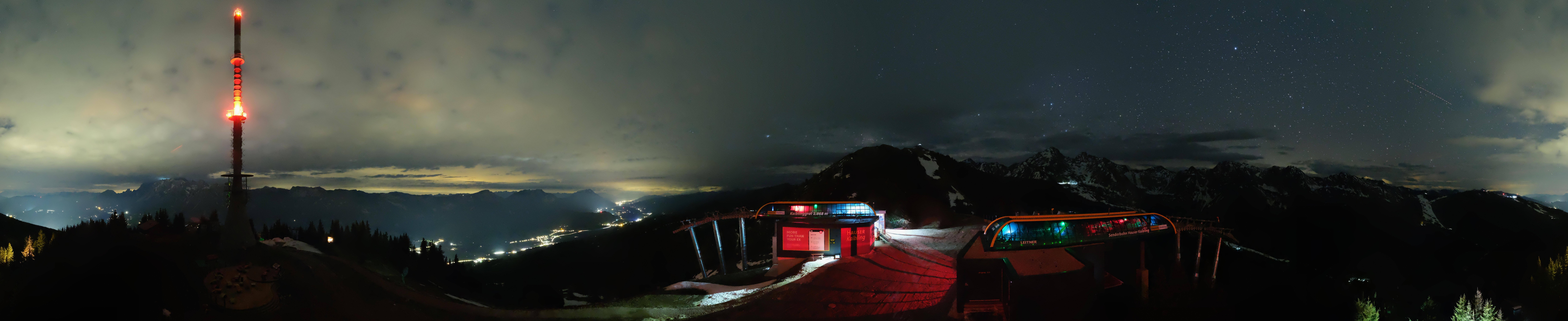 Archiv Foto Webcam Hauser Kaibling: Panorama Sendemast