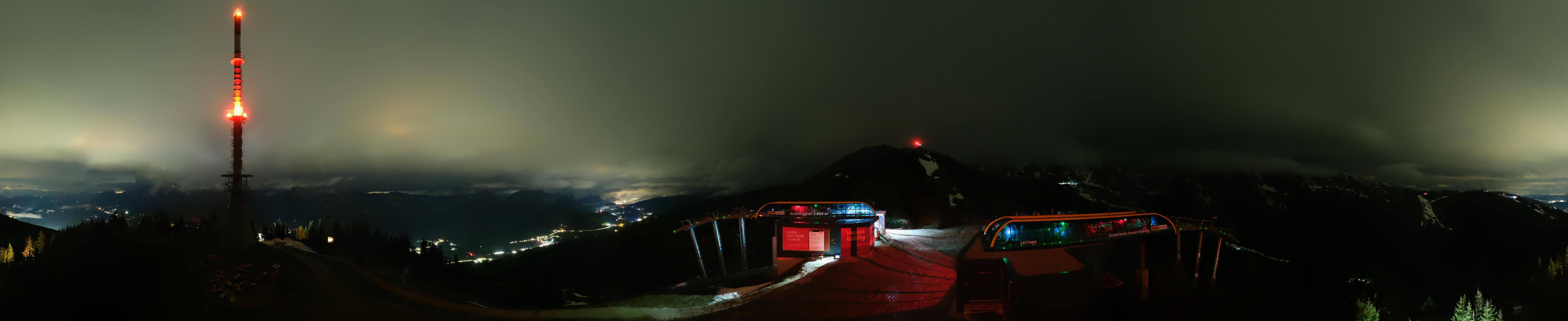 Archived image Webcam 360 degree Panoramic view Hauser Kaibling