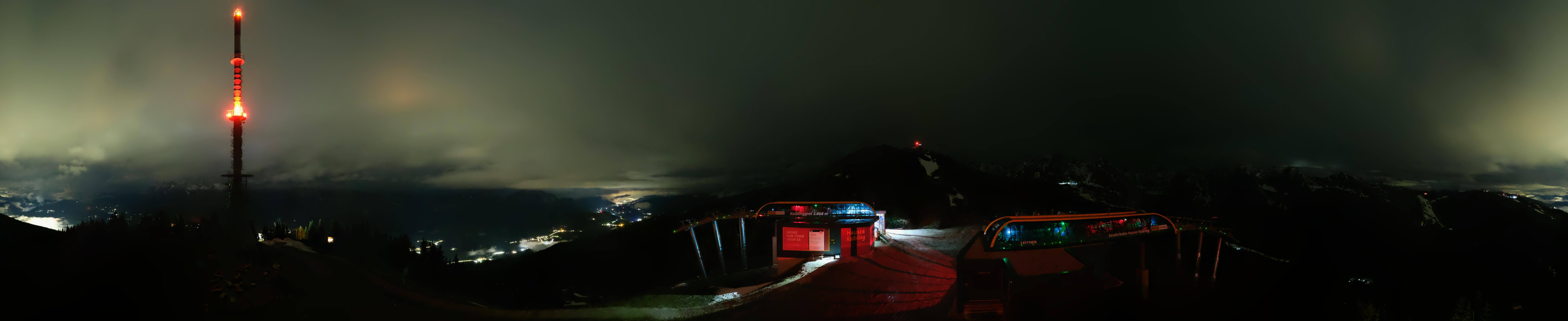 Archiv Foto Webcam Hauser Kaibling: Panorama Sendemast