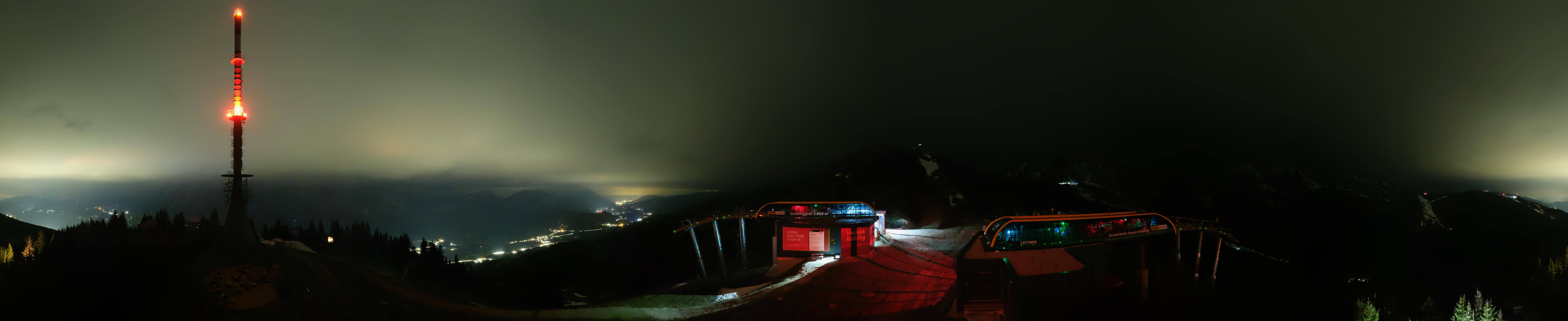 Archiv Foto Webcam Hauser Kaibling: Panorama Sendemast