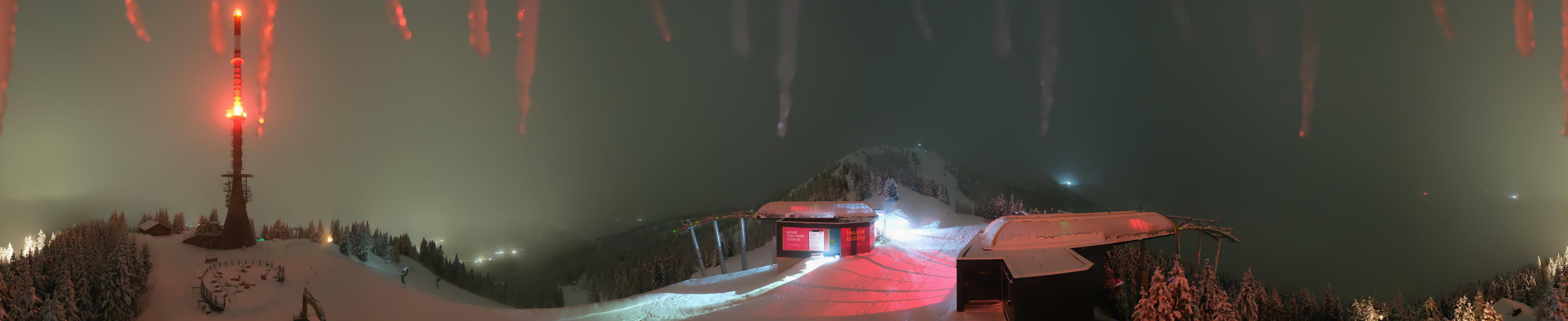 Archiv Foto Webcam Hauser Kaibling: Panorama Sendemast
