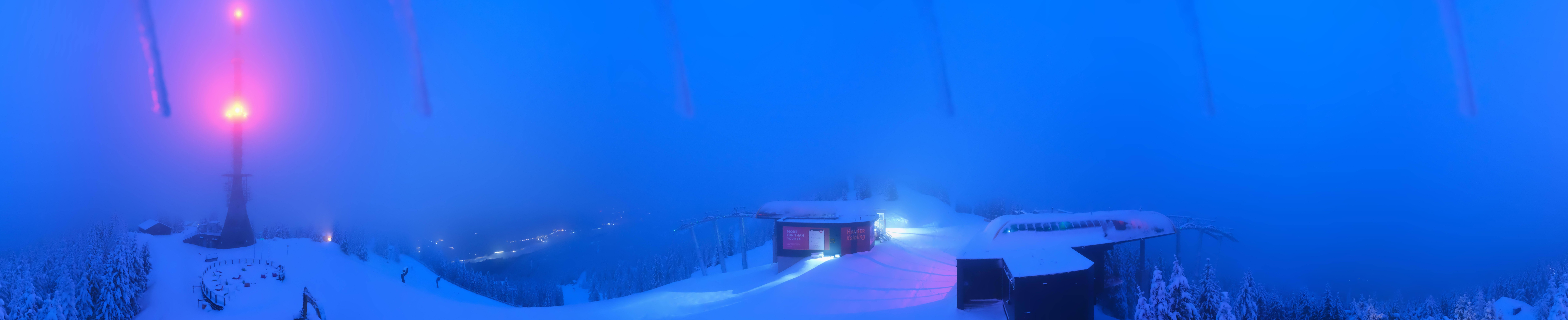 Archiv Foto Webcam Hauser Kaibling: Panorama Sendemast