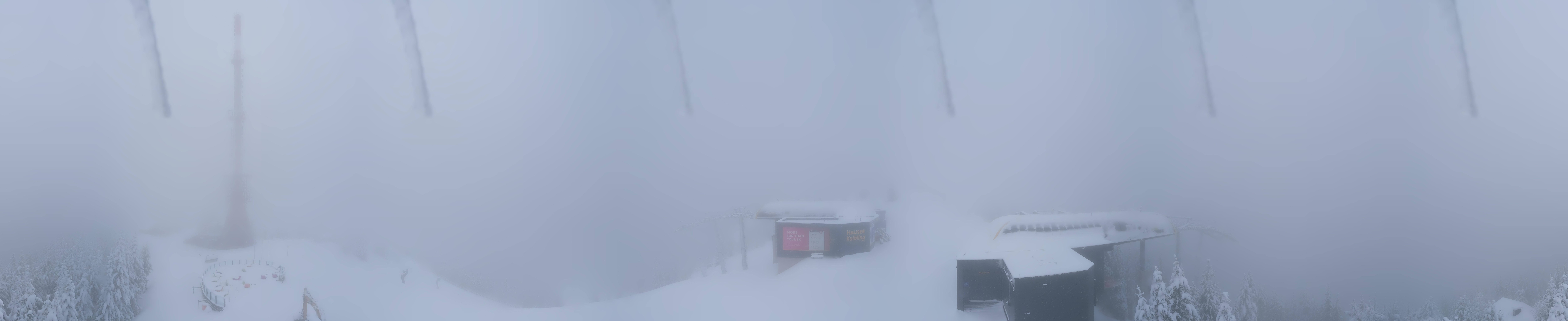 Archiv Foto Webcam Hauser Kaibling: Panorama Sendemast