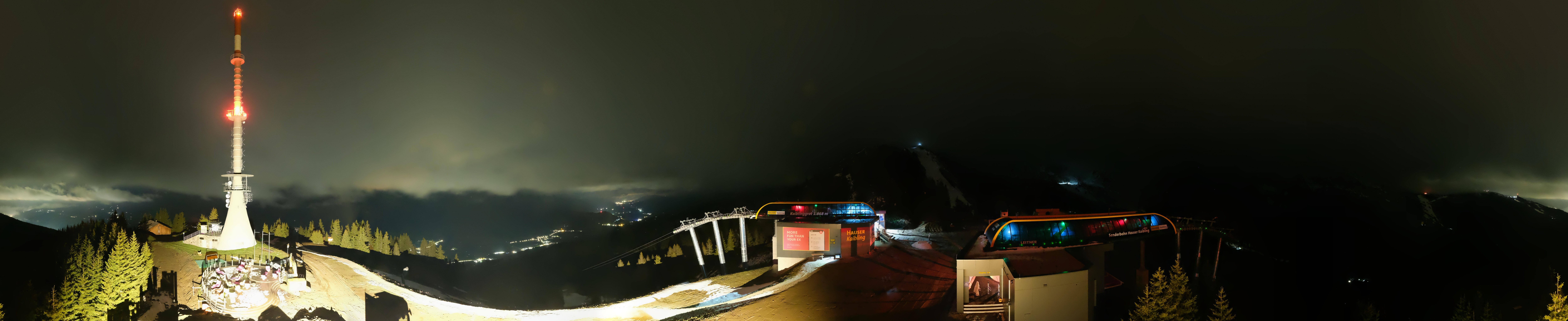 Archived image Webcam 360 degree Panoramic view Hauser Kaibling