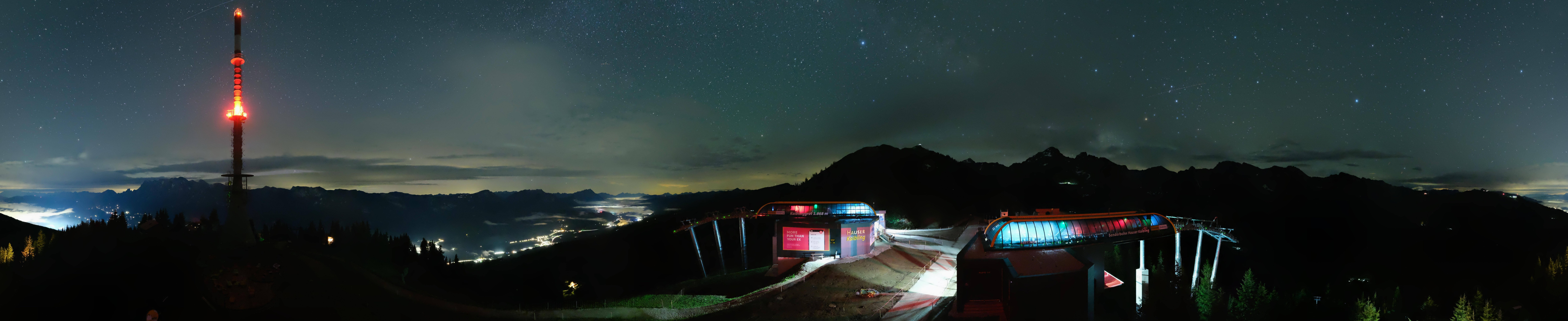 Archived image Webcam 360 degree Panoramic view Hauser Kaibling