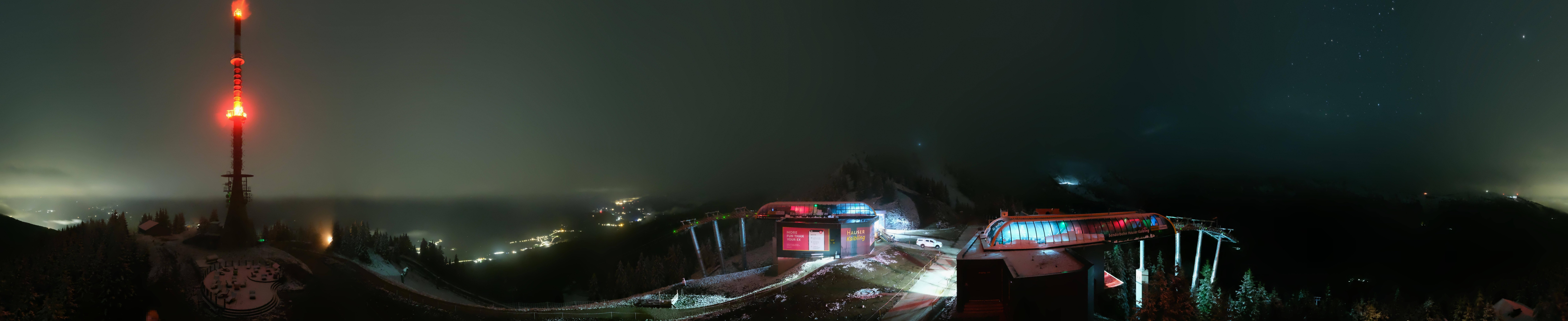 Archiv Foto Webcam Hauser Kaibling: Panorama Sendemast