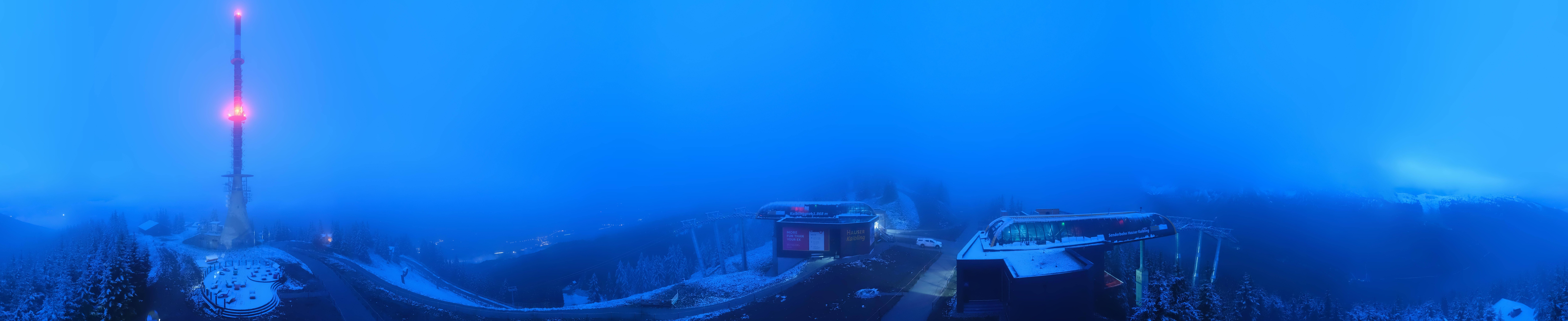 Archiv Foto Webcam Hauser Kaibling: Panorama Sendemast