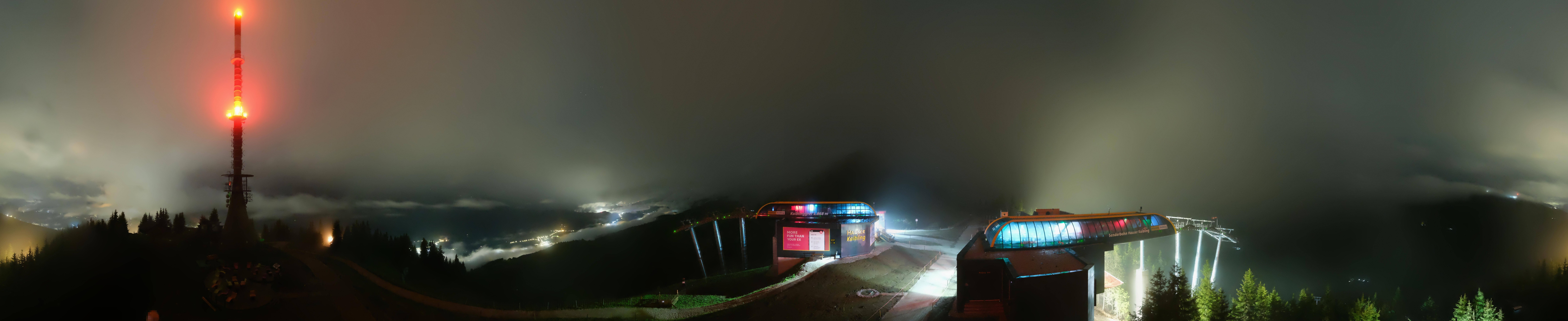 Archiv Foto Webcam Hauser Kaibling: Panorama Sendemast