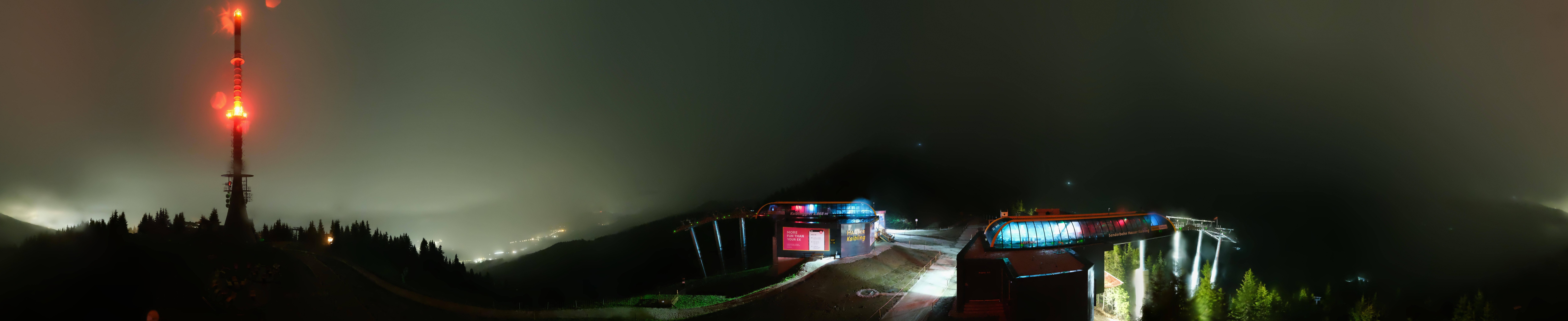 Archiv Foto Webcam Hauser Kaibling: Panorama Sendemast