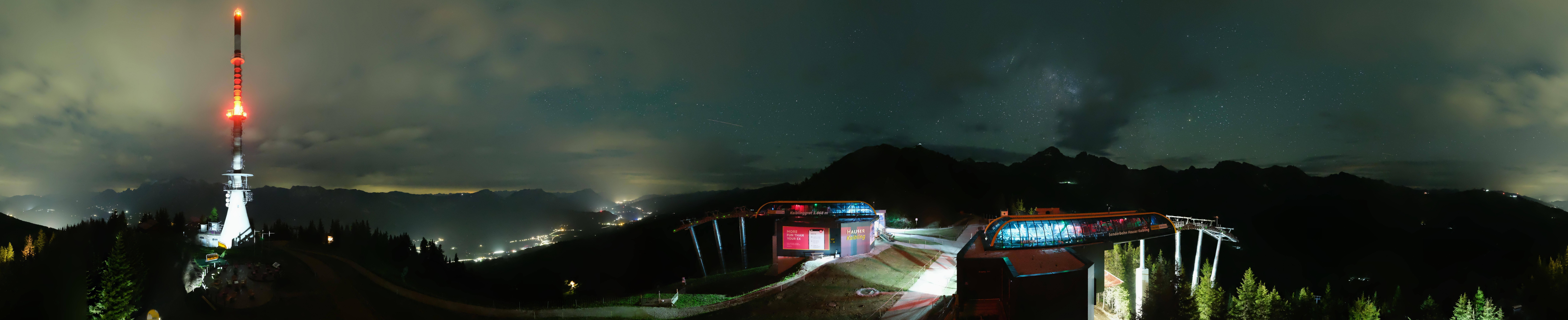 Archived image Webcam 360 degree Panoramic view Hauser Kaibling