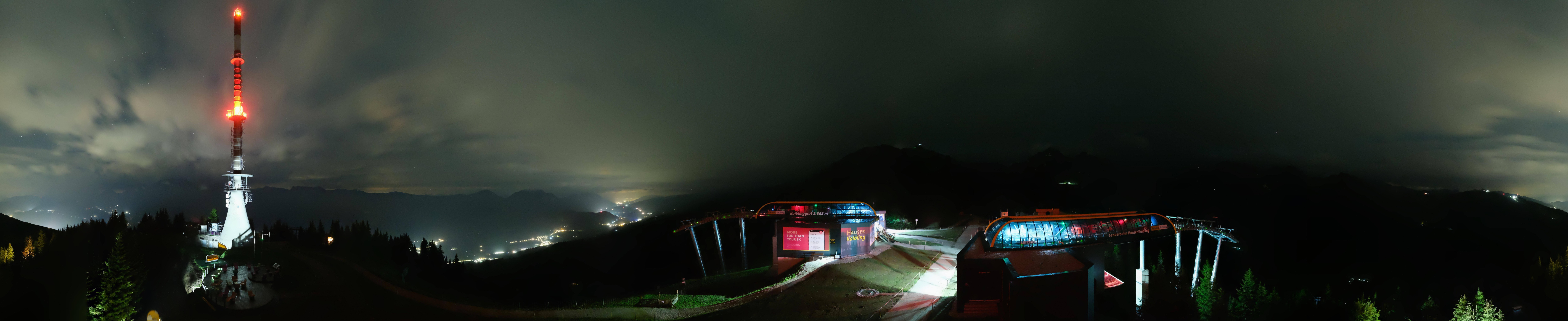 Archiv Foto Webcam Hauser Kaibling: Panorama Sendemast