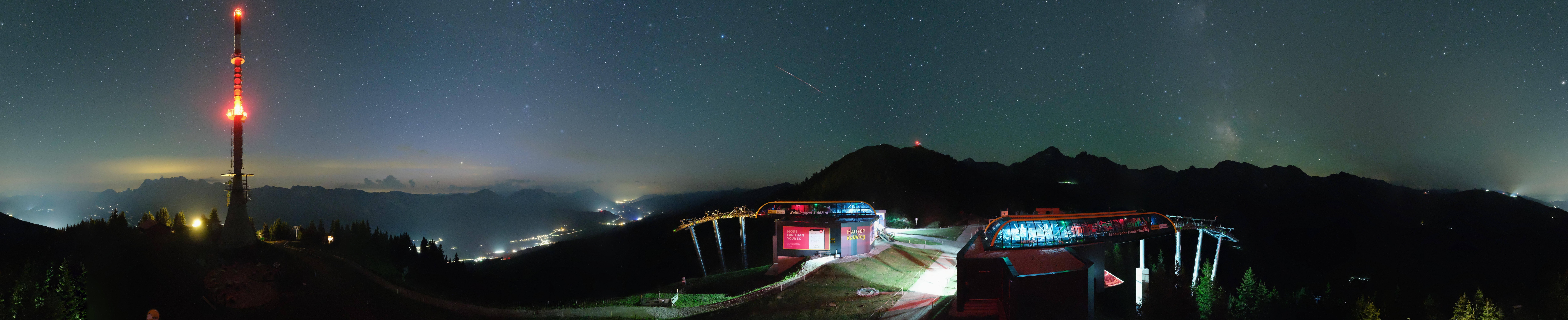 Archived image Webcam 360 degree Panoramic view Hauser Kaibling
