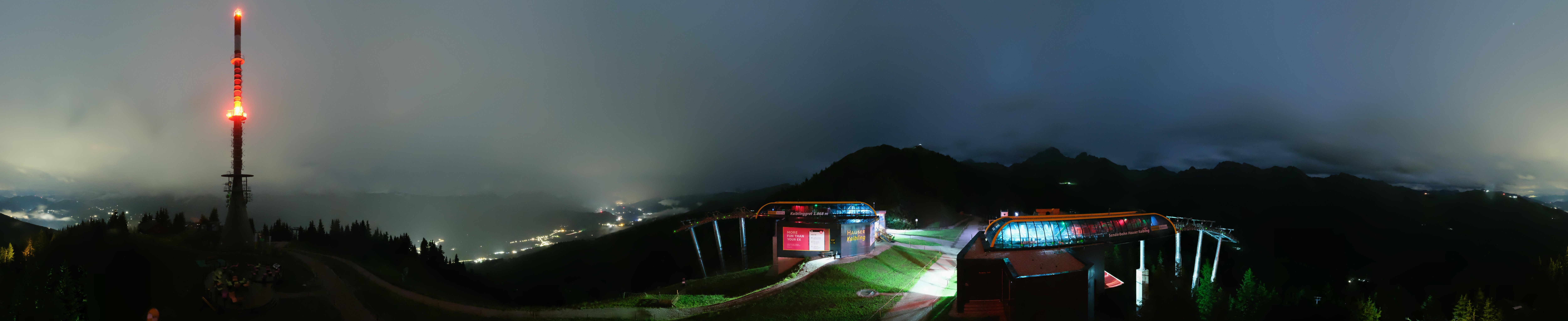 Archived image Webcam 360 degree Panoramic view Hauser Kaibling