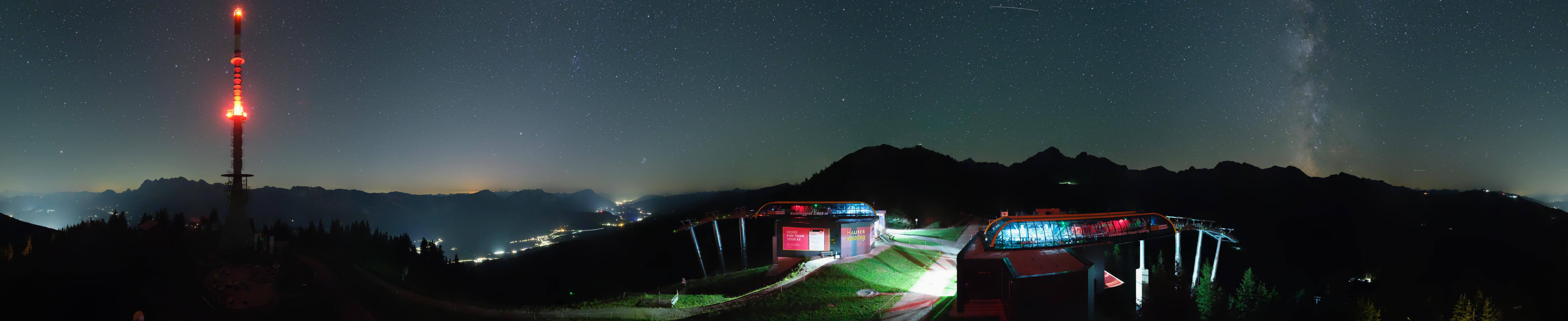 Archived image Webcam 360 degree Panoramic view Hauser Kaibling