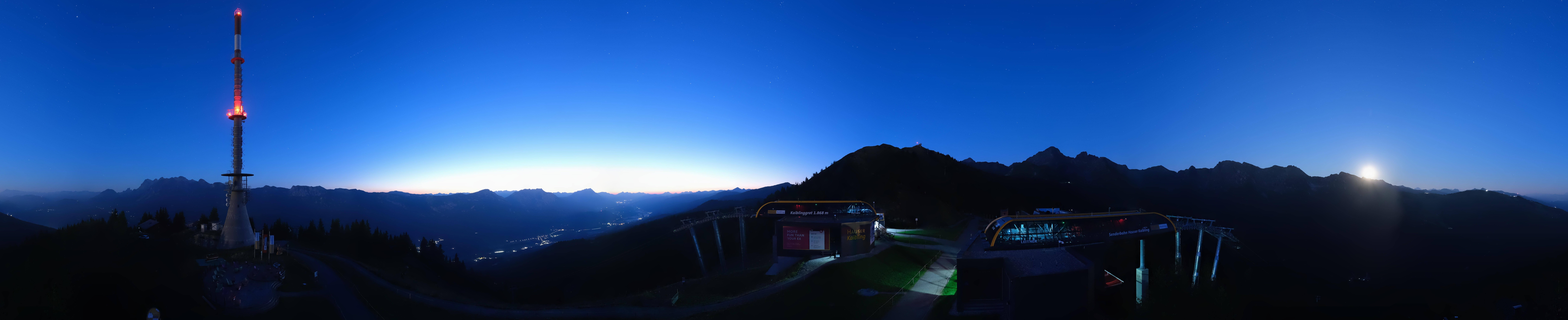 Archived image Webcam 360 degree Panoramic view Hauser Kaibling