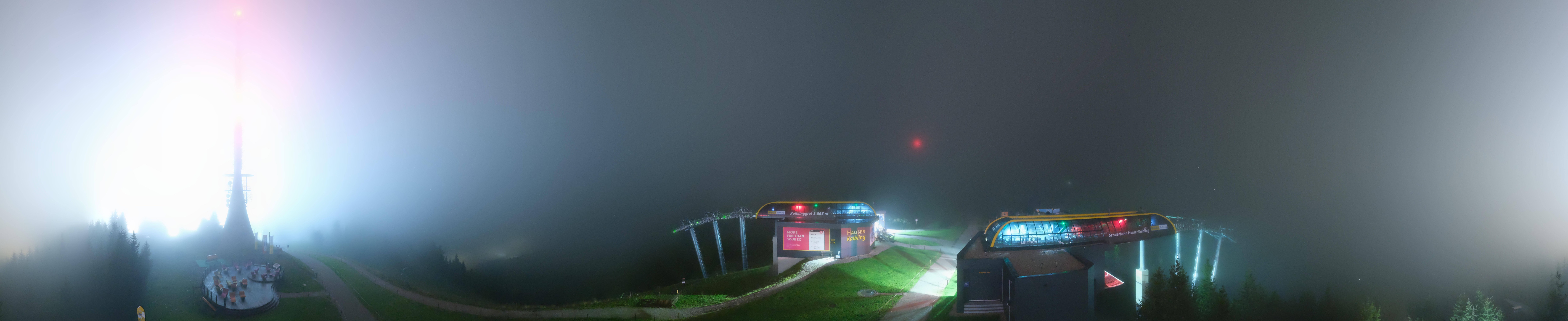 Archiv Foto Webcam Hauser Kaibling: Panorama Sendemast