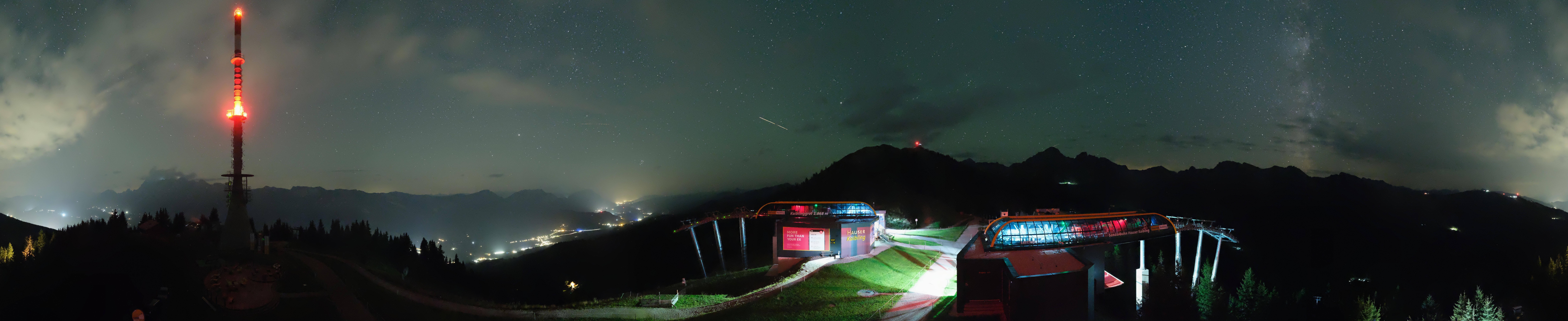 Archived image Webcam 360 degree Panoramic view Hauser Kaibling