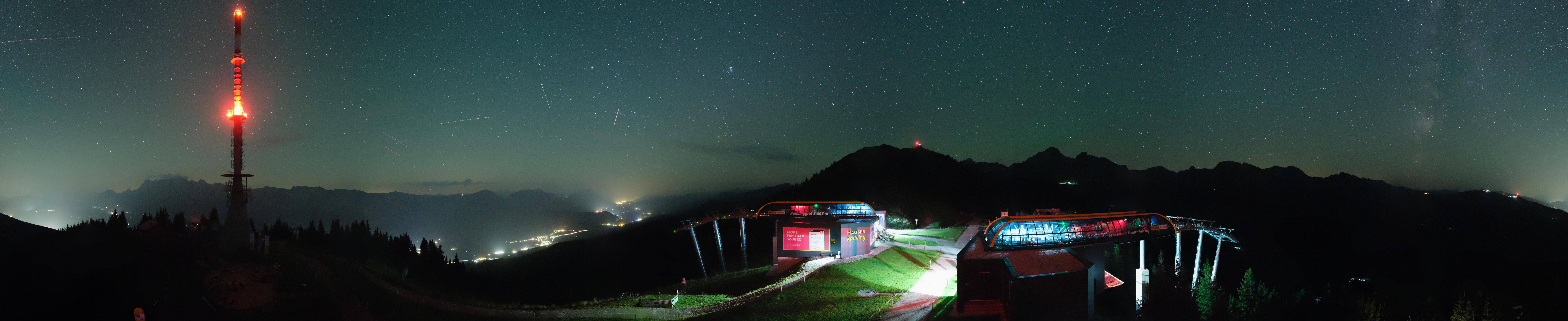 Archived image Webcam 360 degree Panoramic view Hauser Kaibling