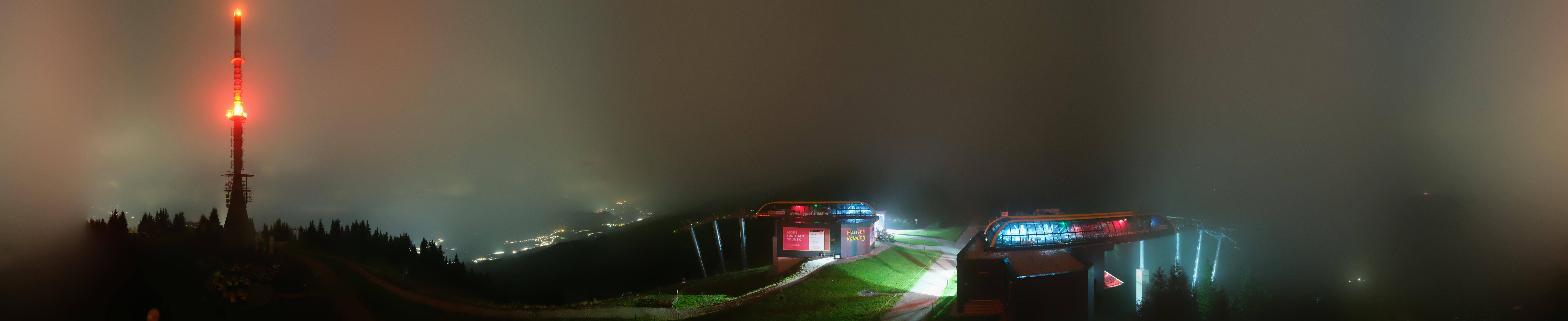 Archiv Foto Webcam Hauser Kaibling: Panorama Sendemast