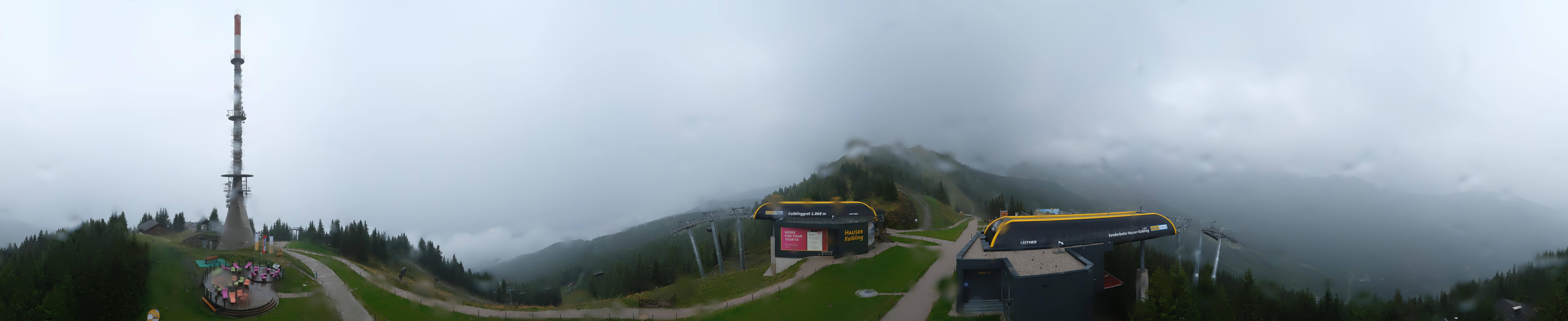 Archived image Webcam 360 degree Panoramic view Hauser Kaibling