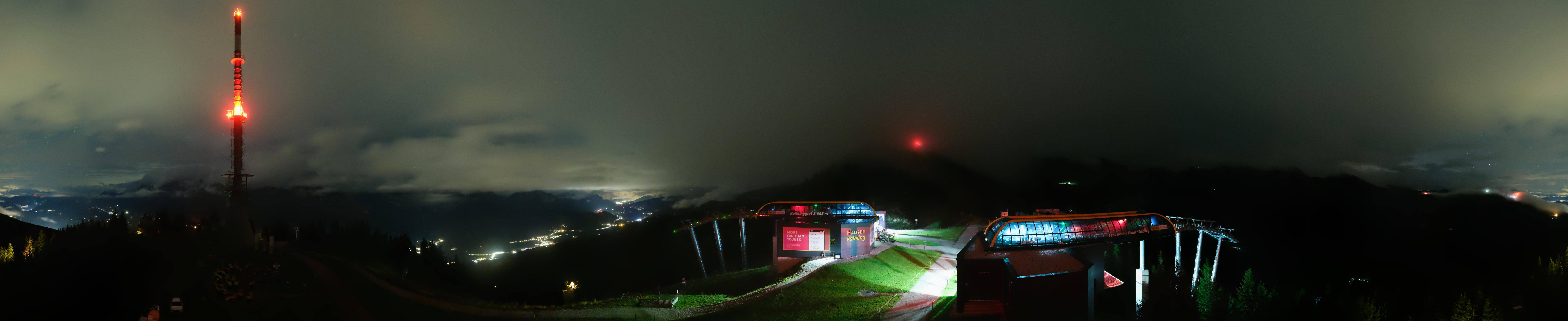 Archived image Webcam 360 degree Panoramic view Hauser Kaibling