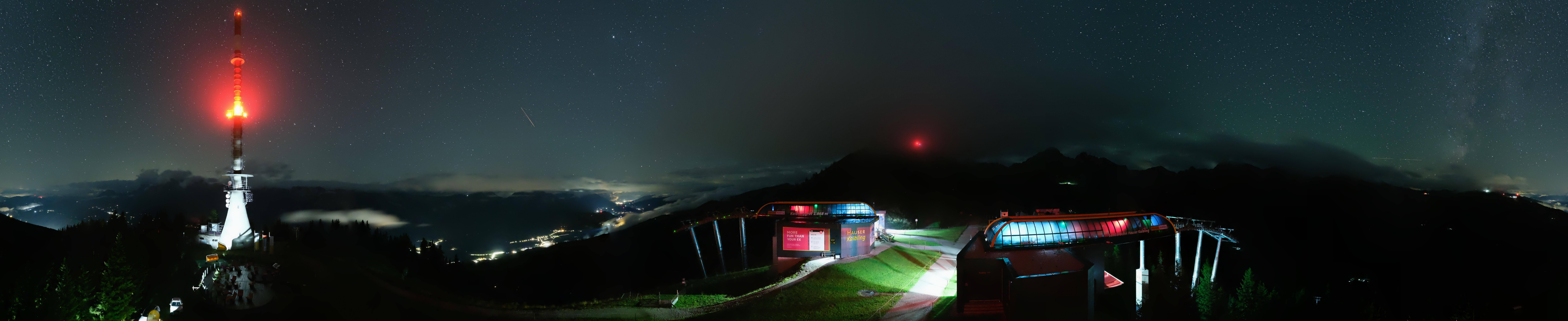 Archived image Webcam 360 degree Panoramic view Hauser Kaibling