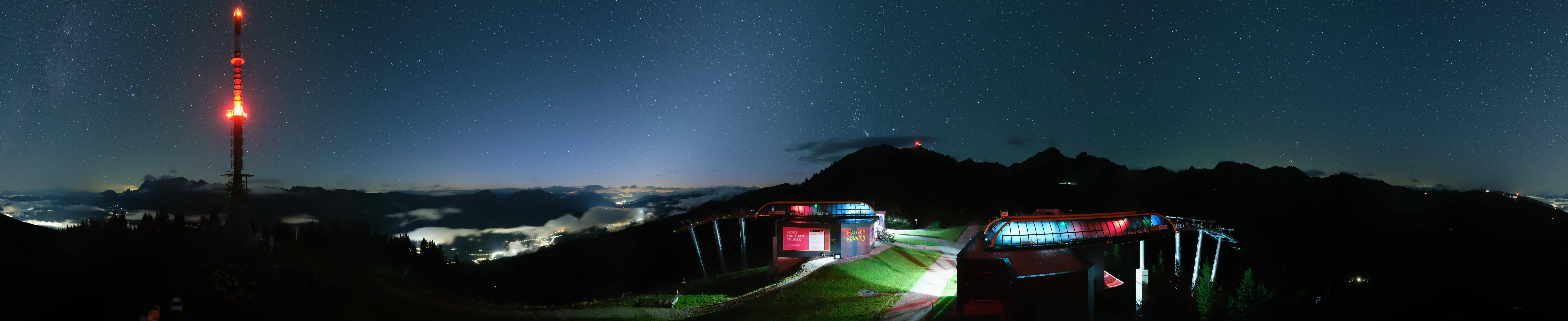 Archived image Webcam 360 degree Panoramic view Hauser Kaibling