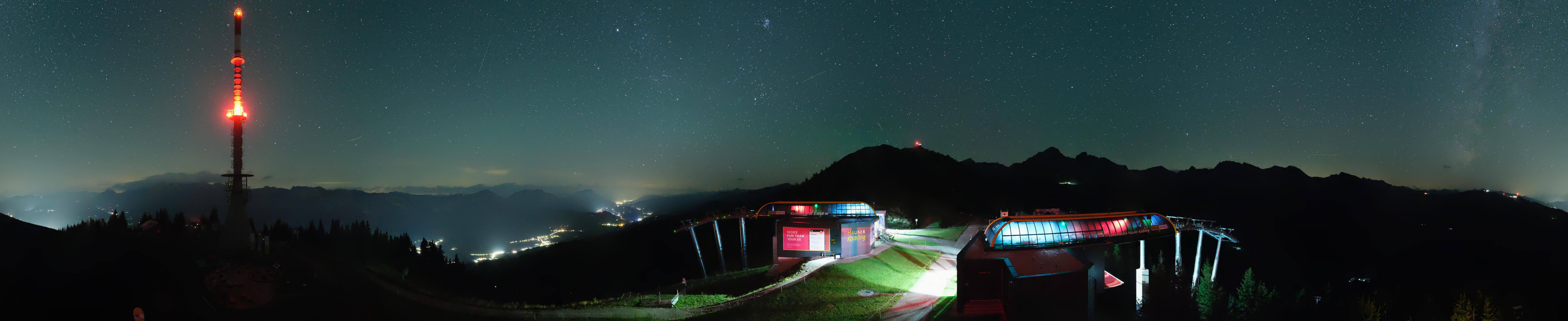 Archived image Webcam 360 degree Panoramic view Hauser Kaibling