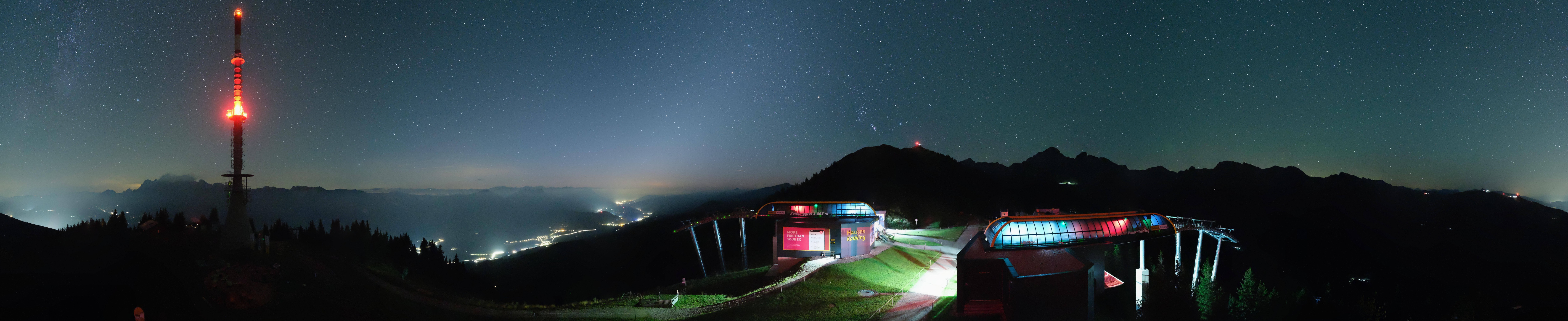 Archived image Webcam 360 degree Panoramic view Hauser Kaibling