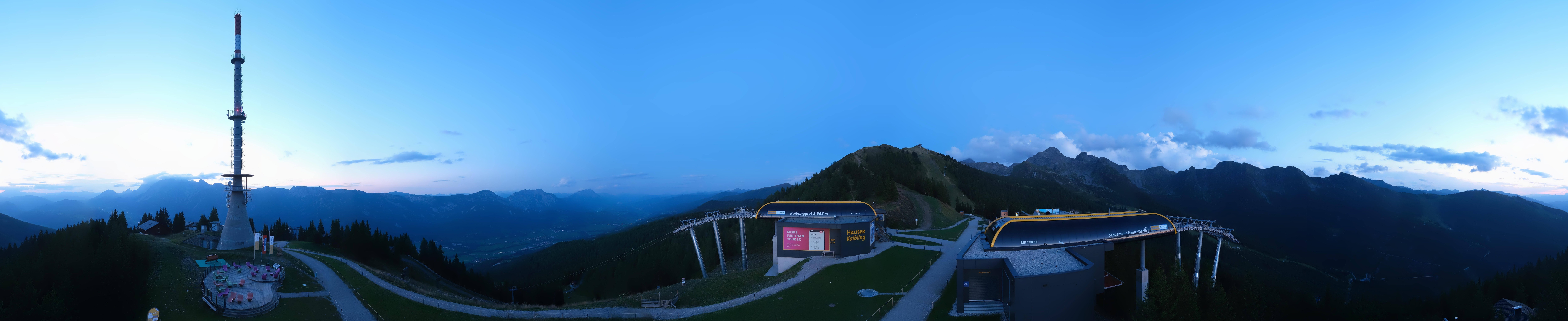 Archived image Webcam 360 degree Panoramic view Hauser Kaibling