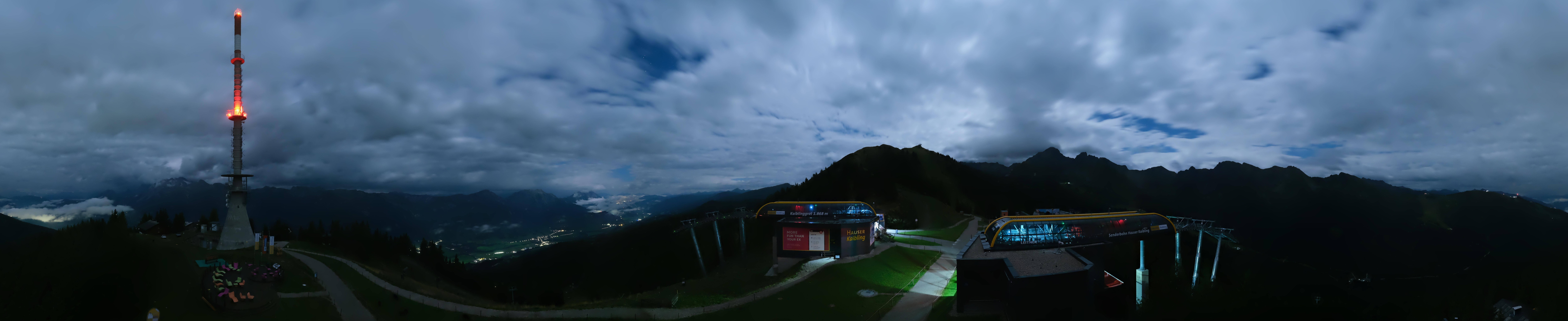 Archived image Webcam 360 degree Panoramic view Hauser Kaibling