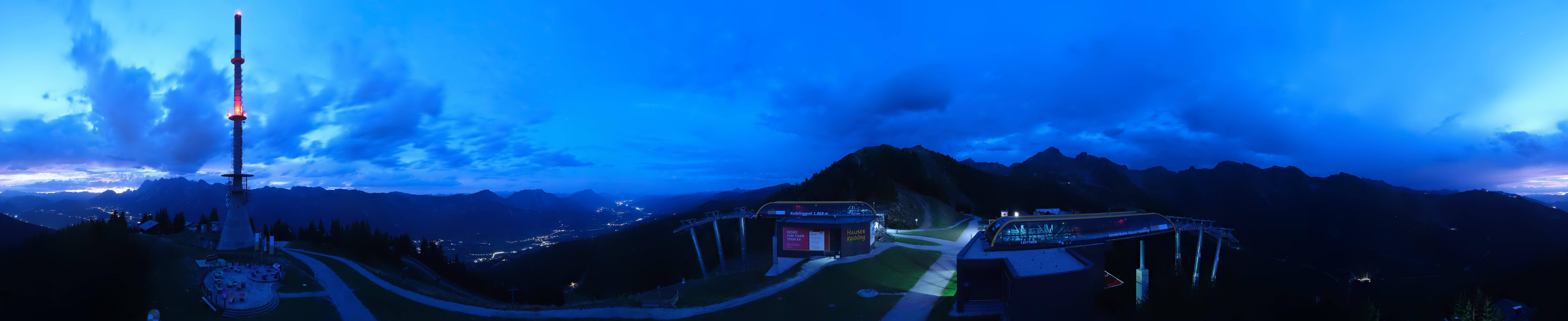 Archived image Webcam 360 degree Panoramic view Hauser Kaibling