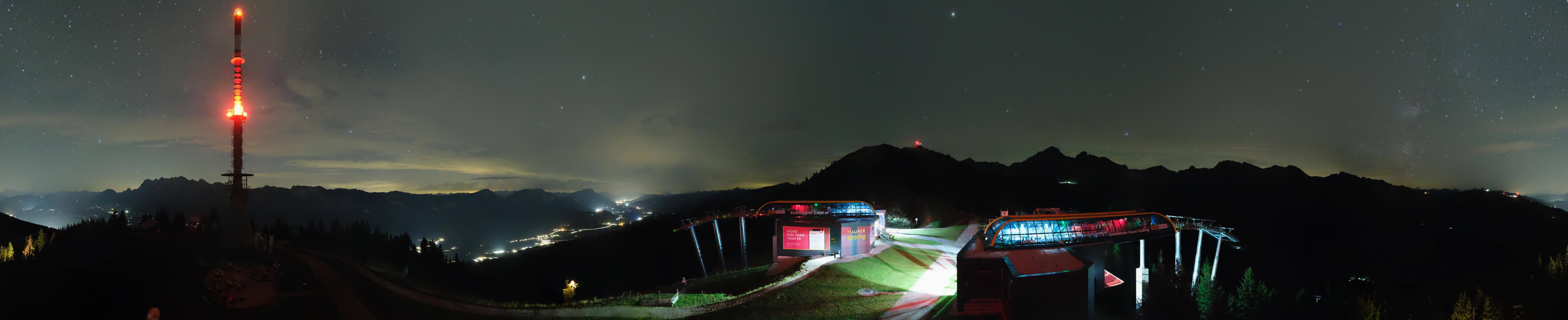 Archived image Webcam 360 degree Panoramic view Hauser Kaibling