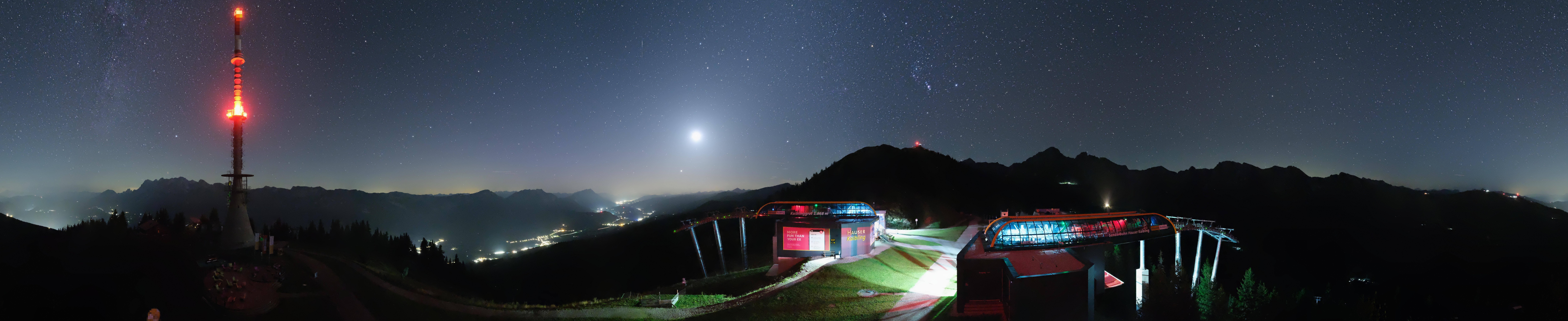 Archived image Webcam 360 degree Panoramic view Hauser Kaibling