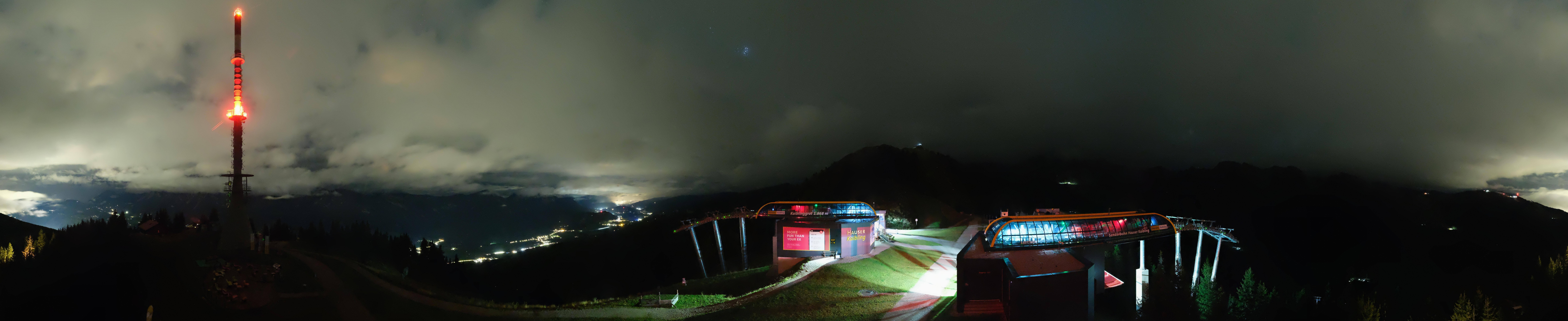 Archived image Webcam 360 degree Panoramic view Hauser Kaibling