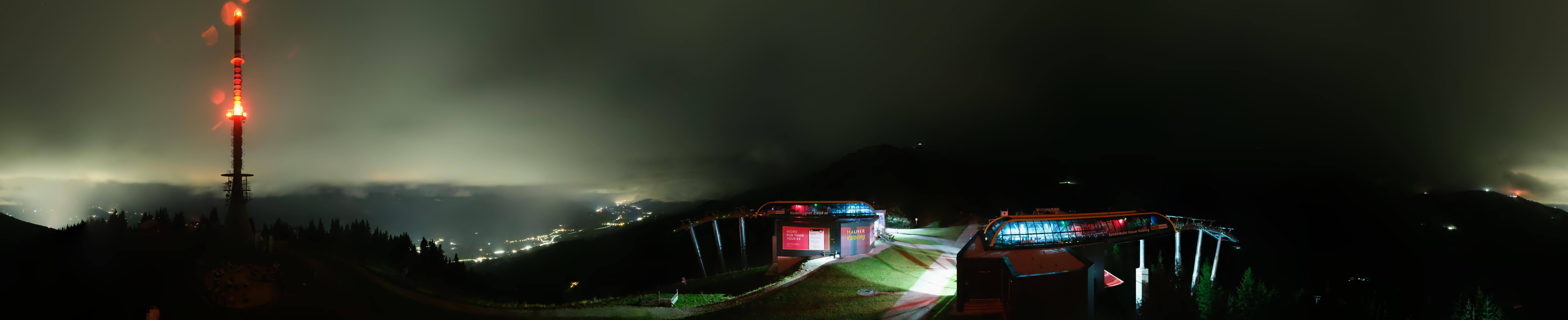 Archiv Foto Webcam Hauser Kaibling: Panorama Sendemast