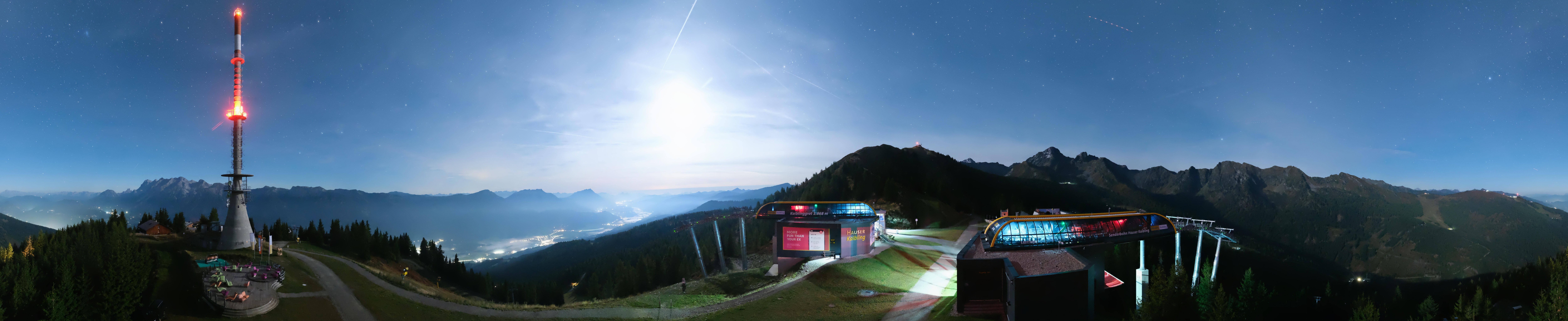 Archived image Webcam 360 degree Panoramic view Hauser Kaibling