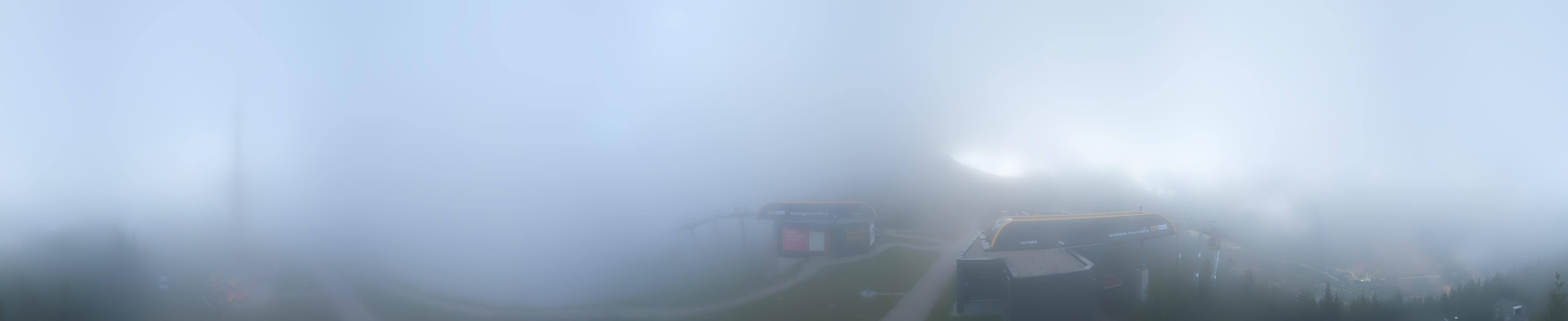 Archiv Foto Webcam Hauser Kaibling: Panorama Sendemast