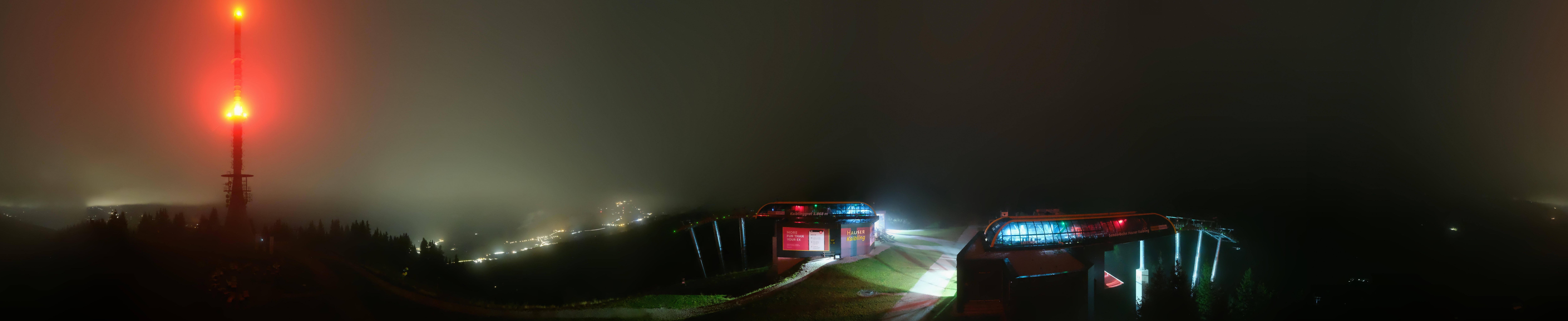 Archiv Foto Webcam Hauser Kaibling: Panorama Sendemast
