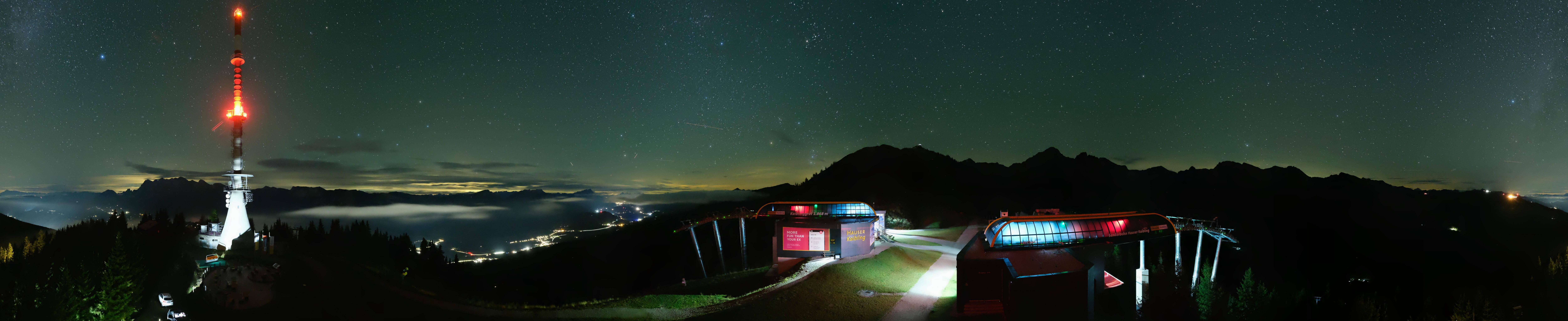Archived image Webcam 360 degree Panoramic view Hauser Kaibling