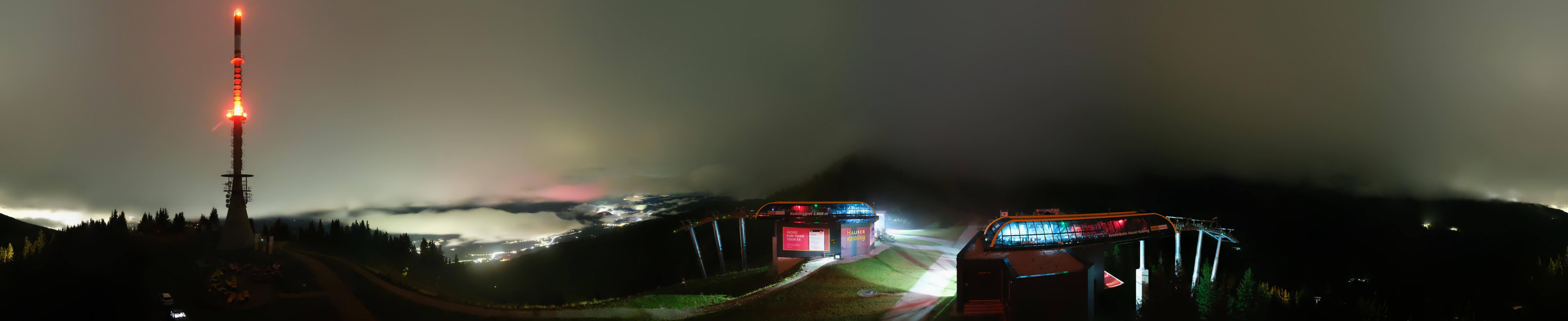 Archived image Webcam 360 degree Panoramic view Hauser Kaibling