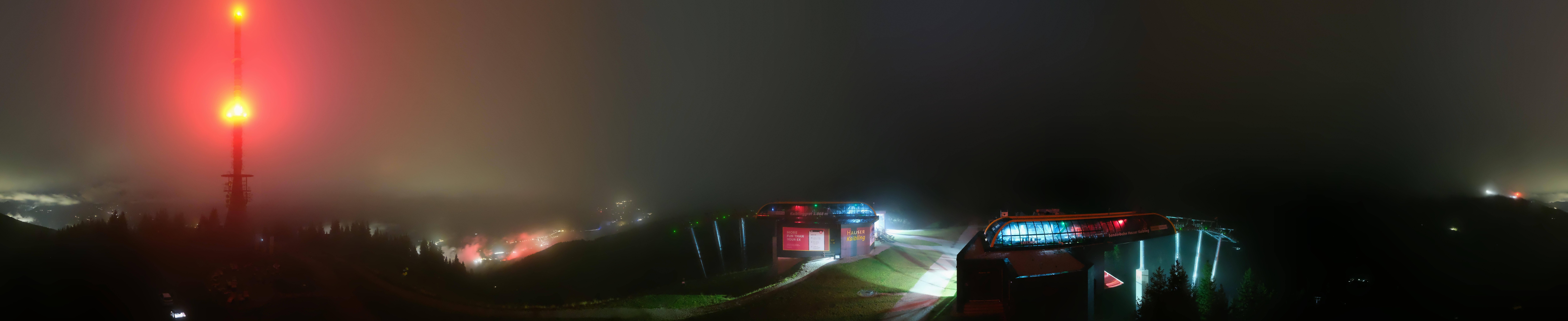 Archiv Foto Webcam Hauser Kaibling: Panorama Sendemast