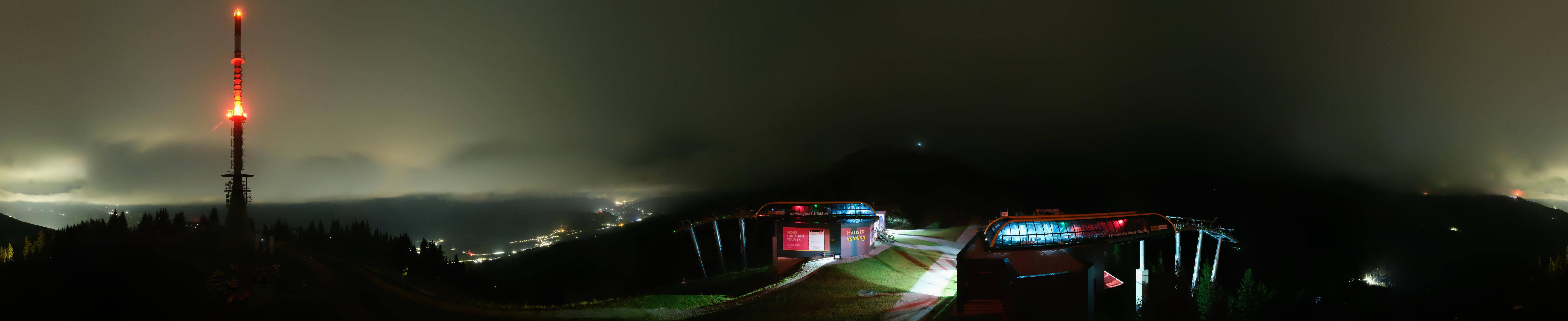 Archived image Webcam 360 degree Panoramic view Hauser Kaibling